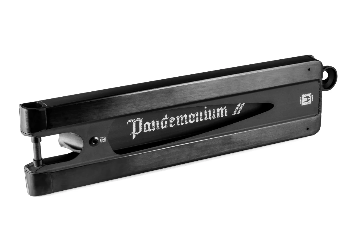 Ethic DTC Pandemonium V2 Boxed 8/12 STD 150 Scooter Deck 20.5″ (520mm) - Black - Image 3