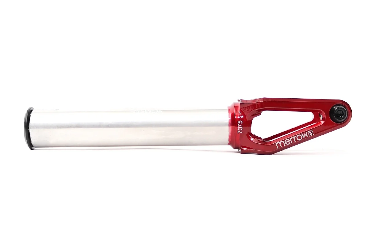 Ethic Merrow V2 Fork SCS/HIC - Transparent Red - Image 2