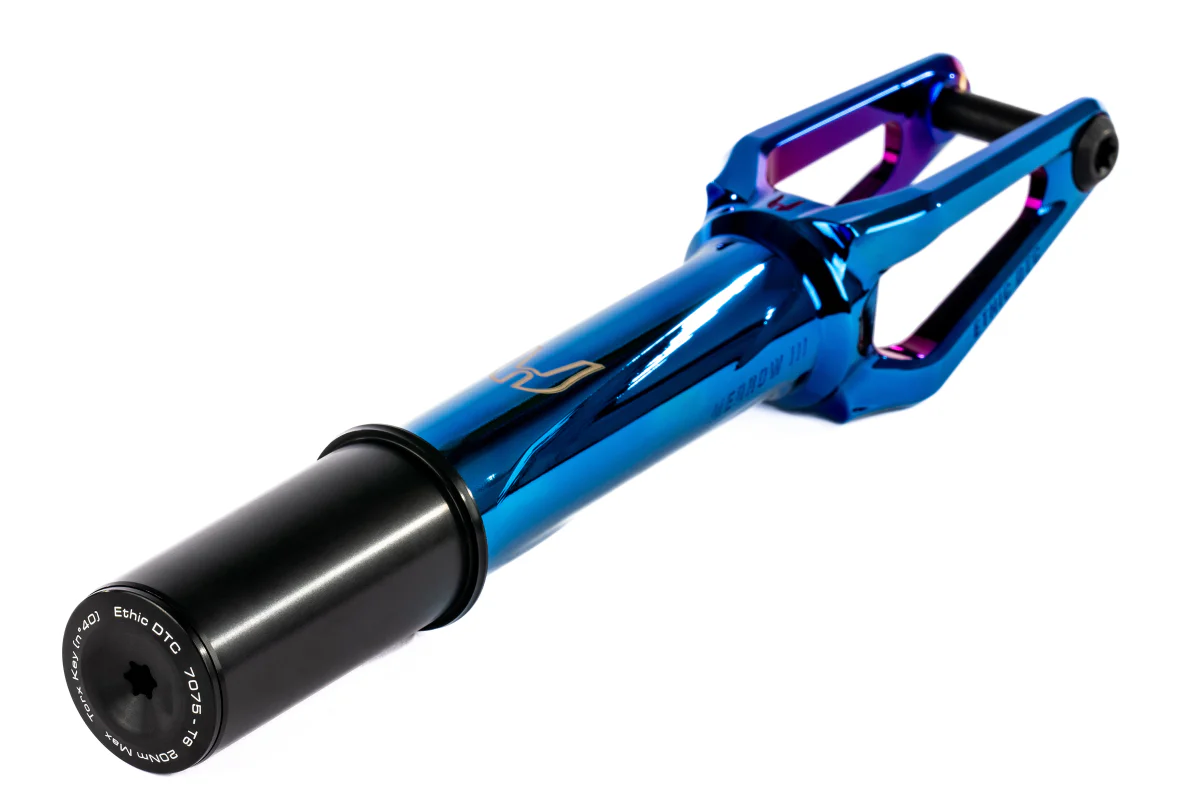 Ethic Merrow V3 Fork HIC - Chrome Blue - Image 3