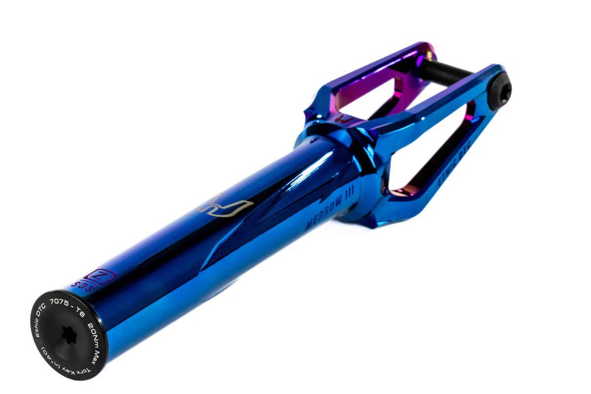 Ethic Merrow V3 Fork SCS - Chrome Blue - Image 3