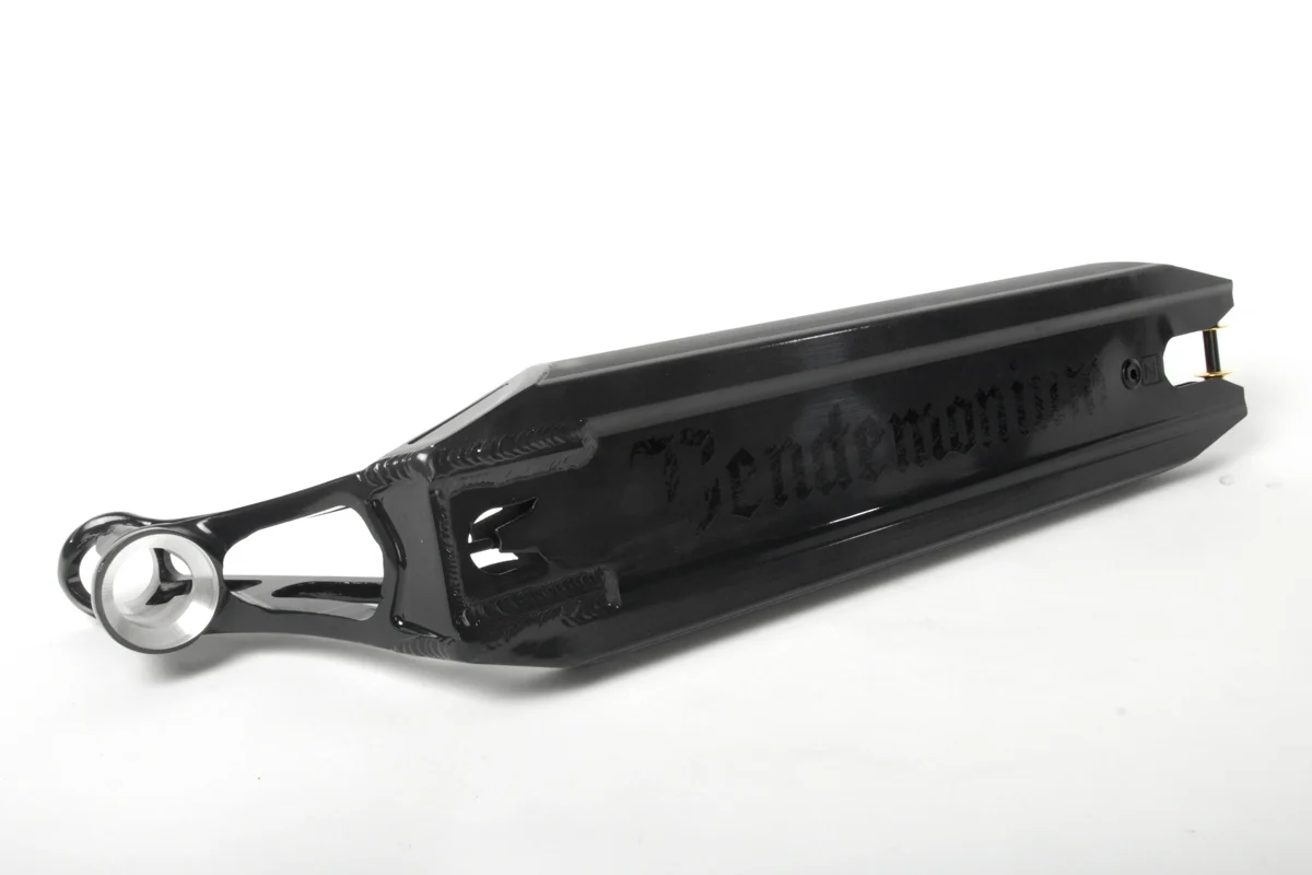 Ethic DTC Pandemonium Scooter Deck 19.3" (490mm) - Transparent Black - Image 2
