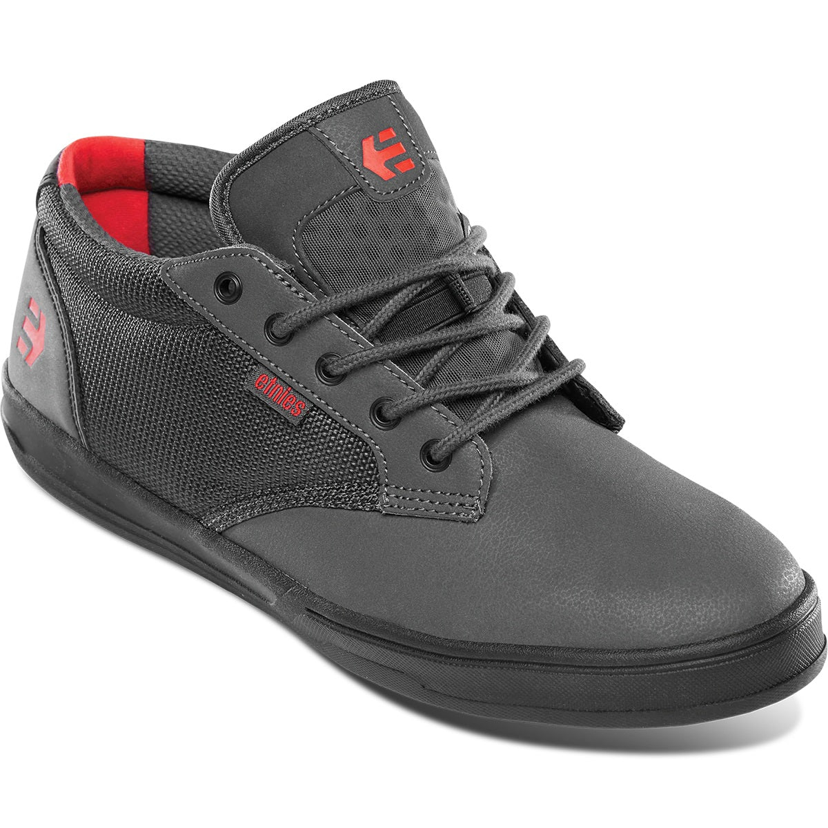 Etnies Shoes Jameson Mid Crank Brandon Semenuk - Grey/Black/Red - Image 4