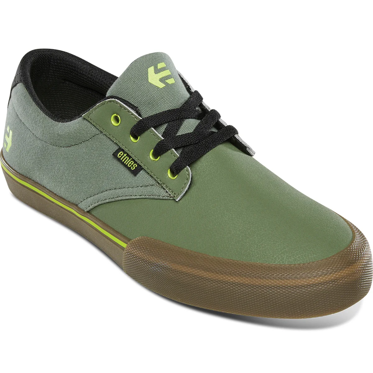 Etnies Shoes Jameson Vulc BMX Tom Dugan - Green/Gum - Image 4