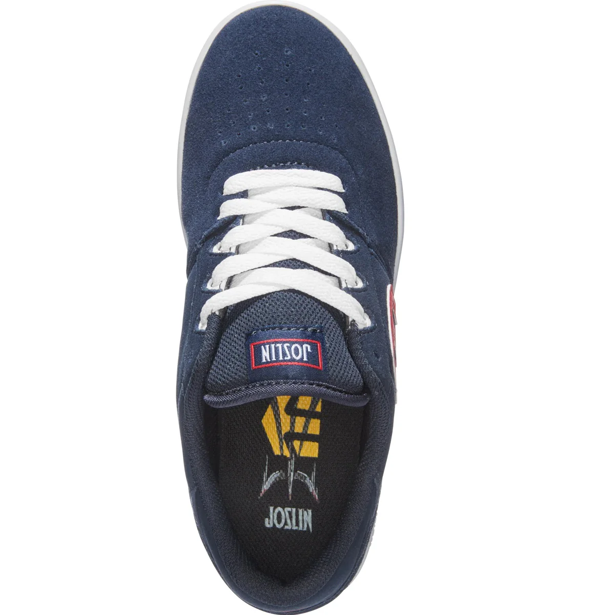 Etnies Shoes Josl1n Kids - Navy/Red/White - Image 4