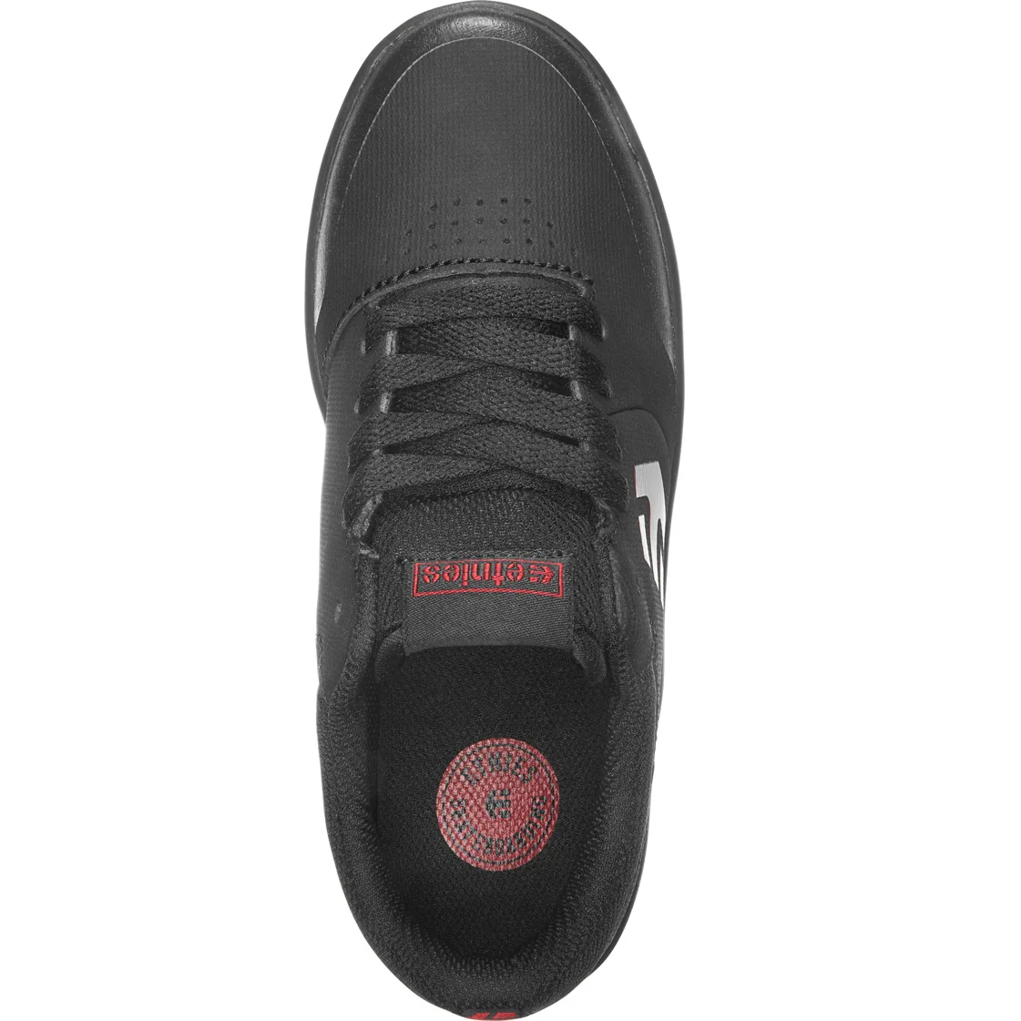 Etnies Shoes Marana Kids - Black/Red/Black - Image 2