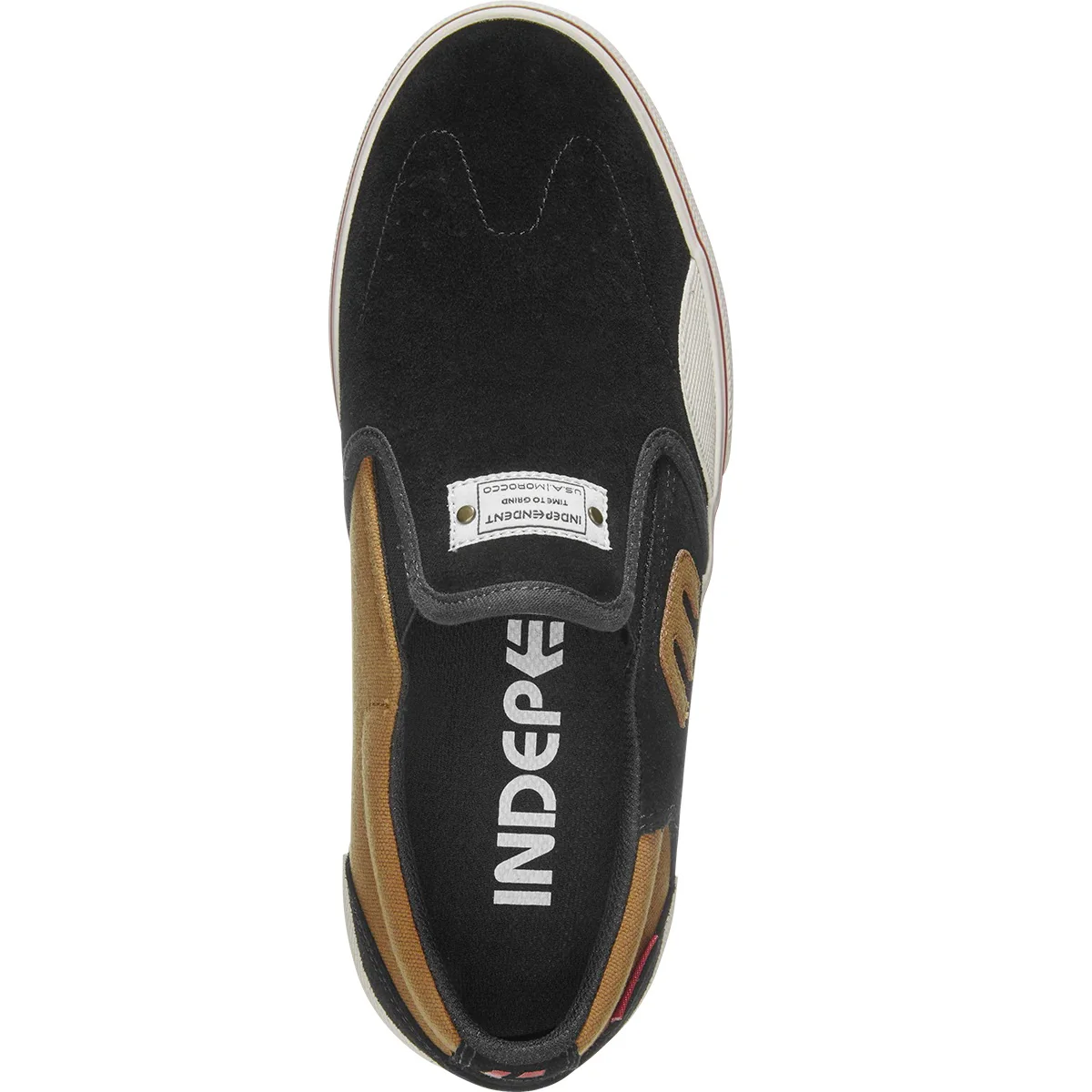 Etnies Shoes Marana Slip X Indy - Black/Brown - Image 3
