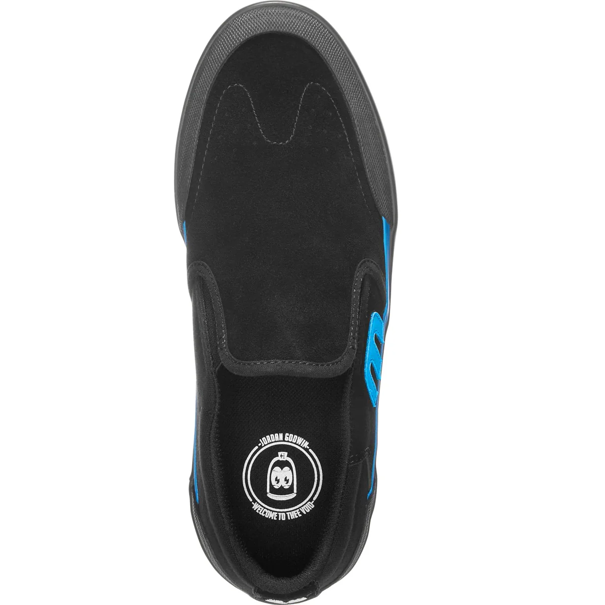 Etnies Shoes Marana Slip XLT x Jordan Godwin - Black/Blue/White - Image 3