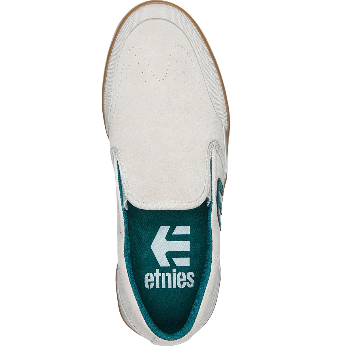 Etnies Shoes Marana Slip XLT - White/Green/Gum - Image 3