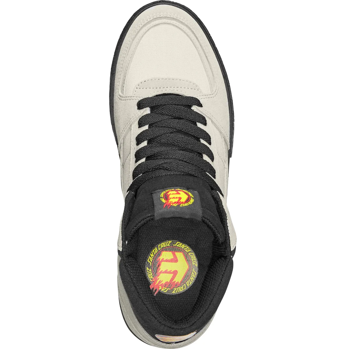 Etnies Shoes Screw Vulc Mid x Santa Cruz - White/Black - Image 2