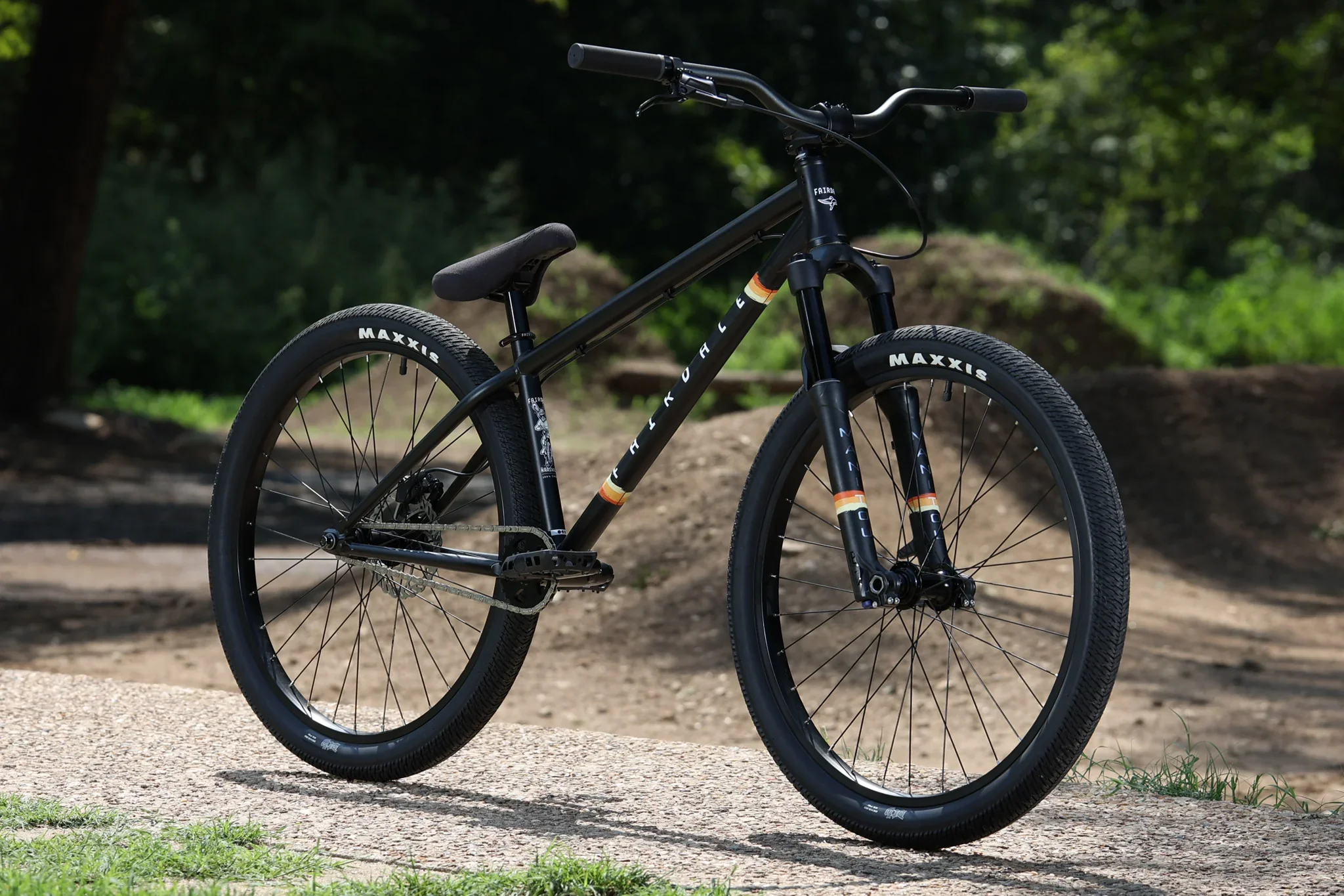Fairdale Hareraiser FX 26″ Dj Complete Bike - Matte Black - Image 2