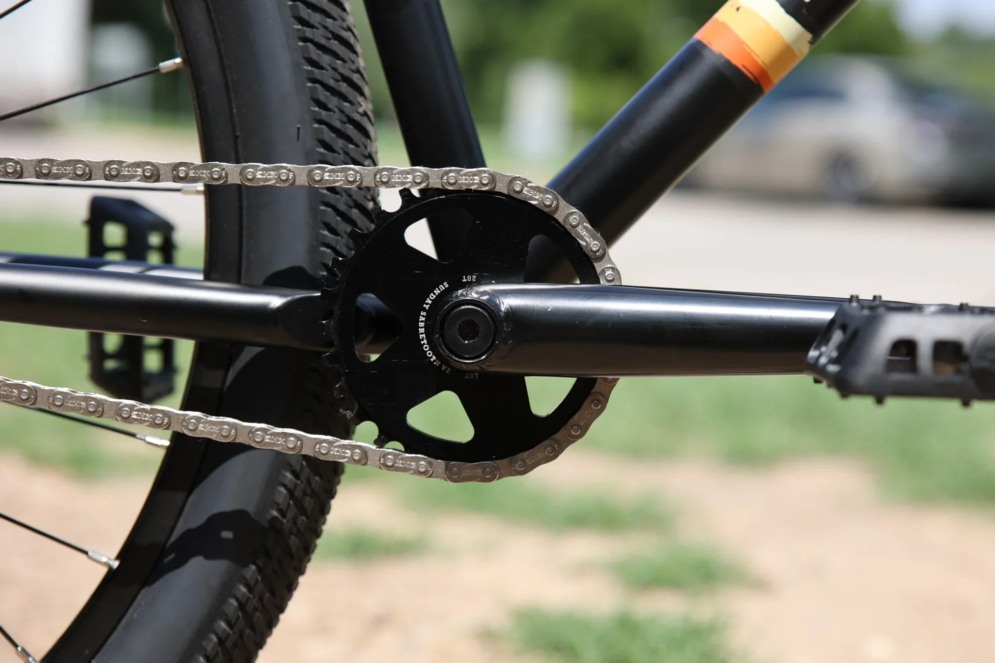 Fairdale Hareraiser FX 26″ Dj Complete Bike - Matte Black - Image 7