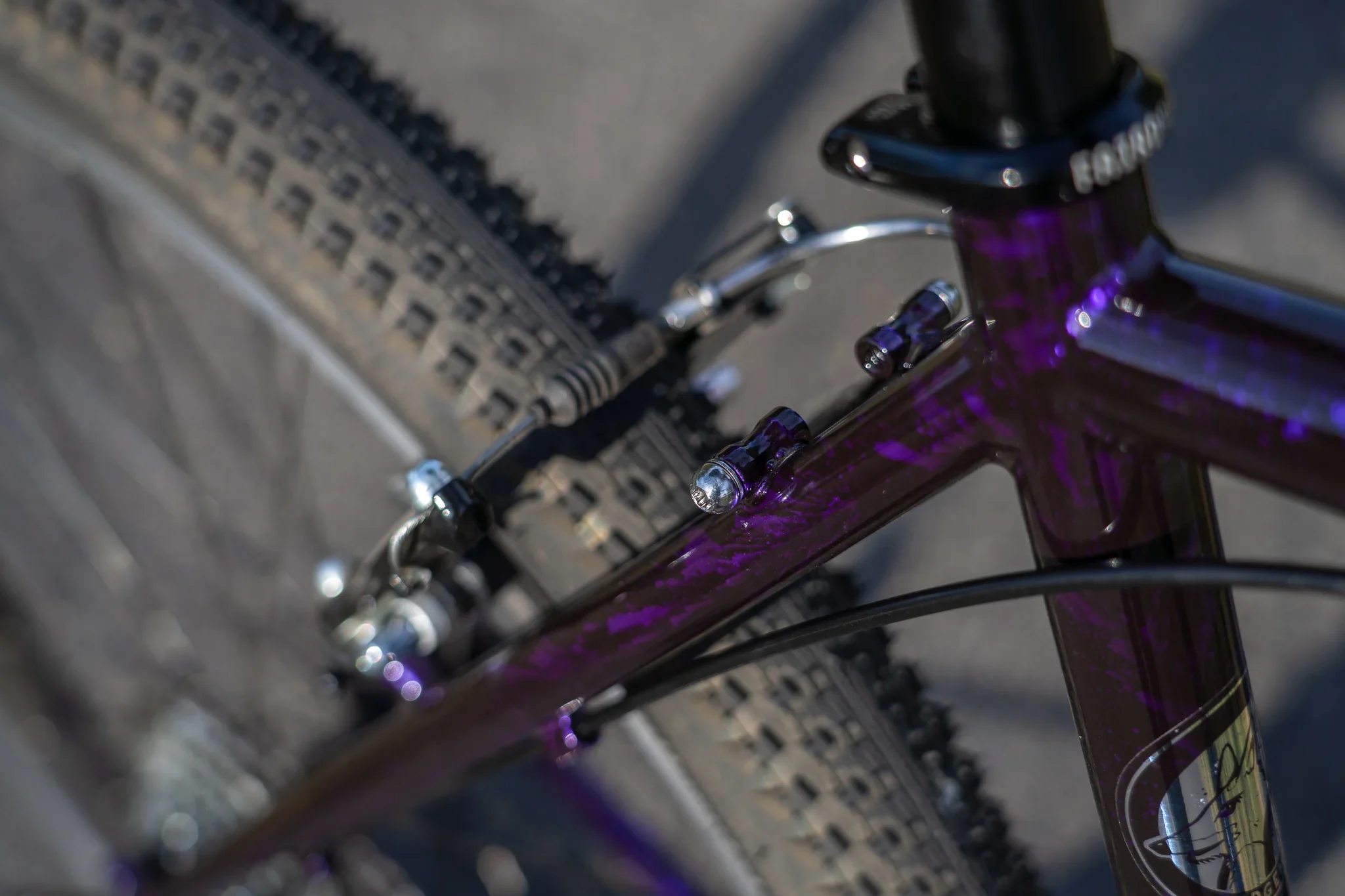 Fairdale Ridgemont 27.5″ Complete Cruiser Bike - Purple Rain - Image 12