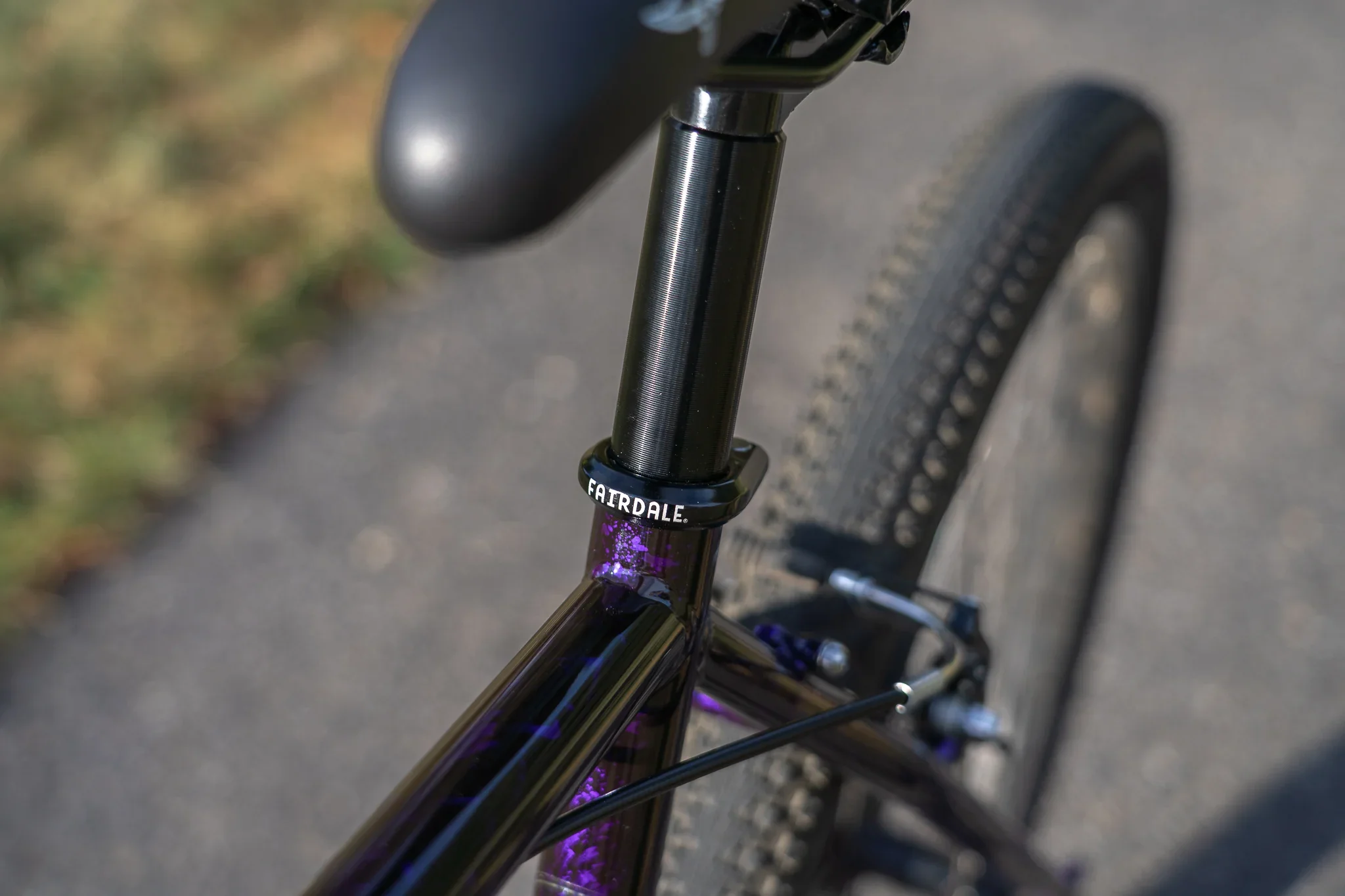 Fairdale Ridgemont 27.5″ Complete Cruiser Bike - Purple Rain - Image 7