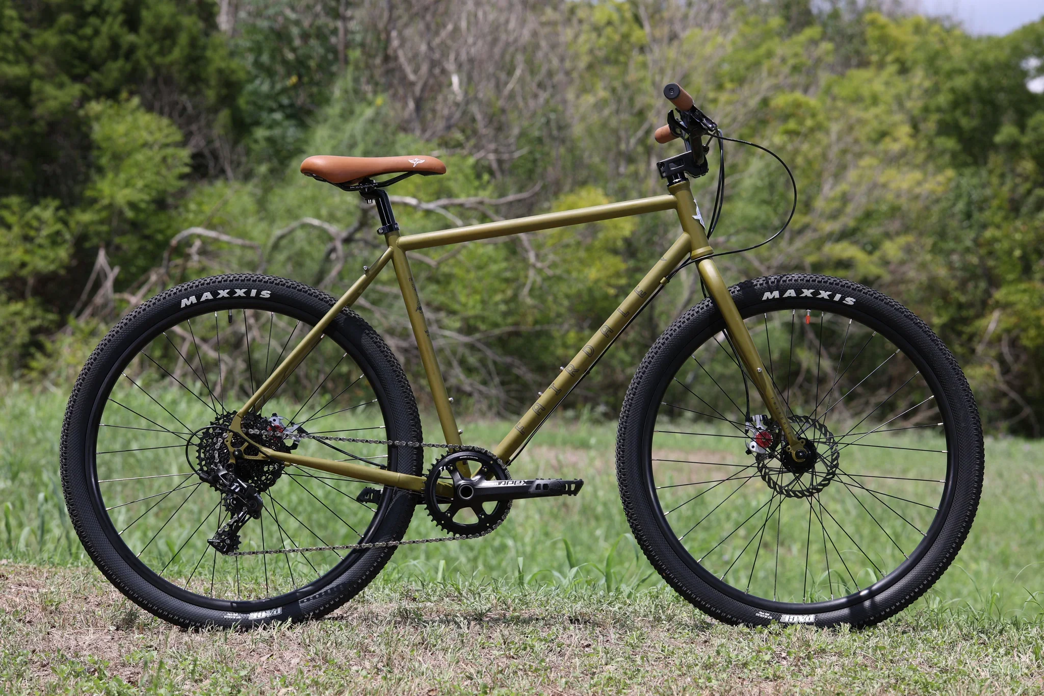 Fairdale Weekender Nomad MX Complete Cruiser Bike - Matte Army Green - Image 3