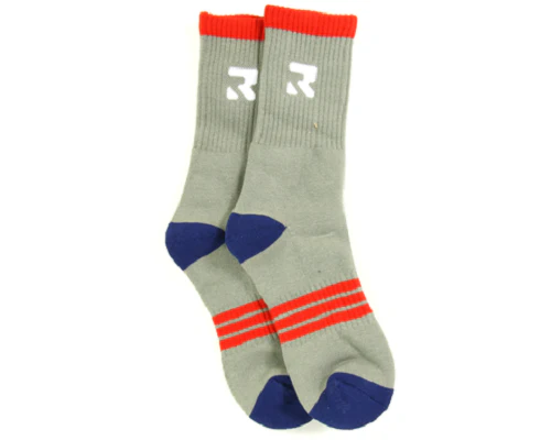 Root Industries Three Stripes Socks - Grey