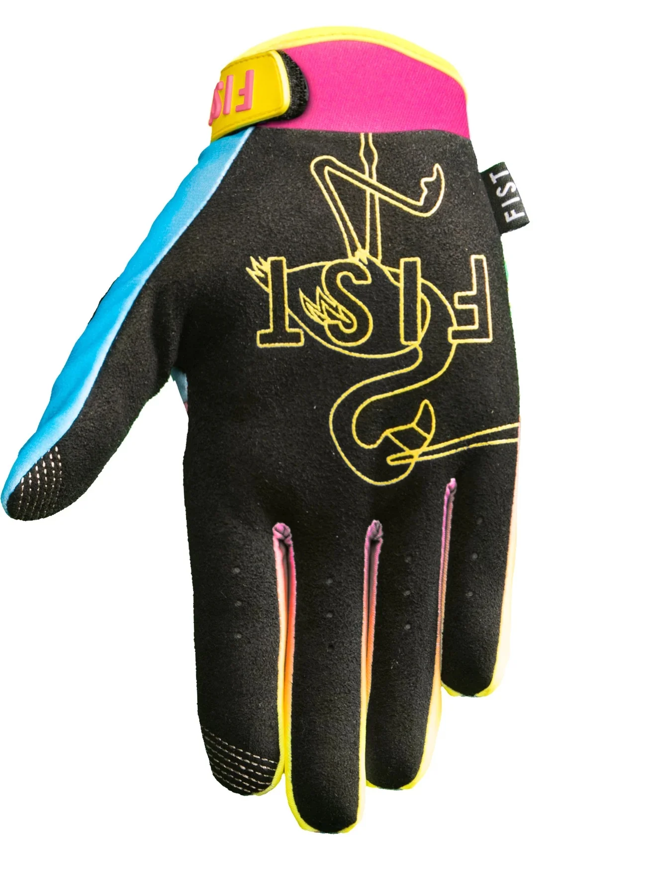 Fist Lazered Flamingo Gloves - Youth - Image 2