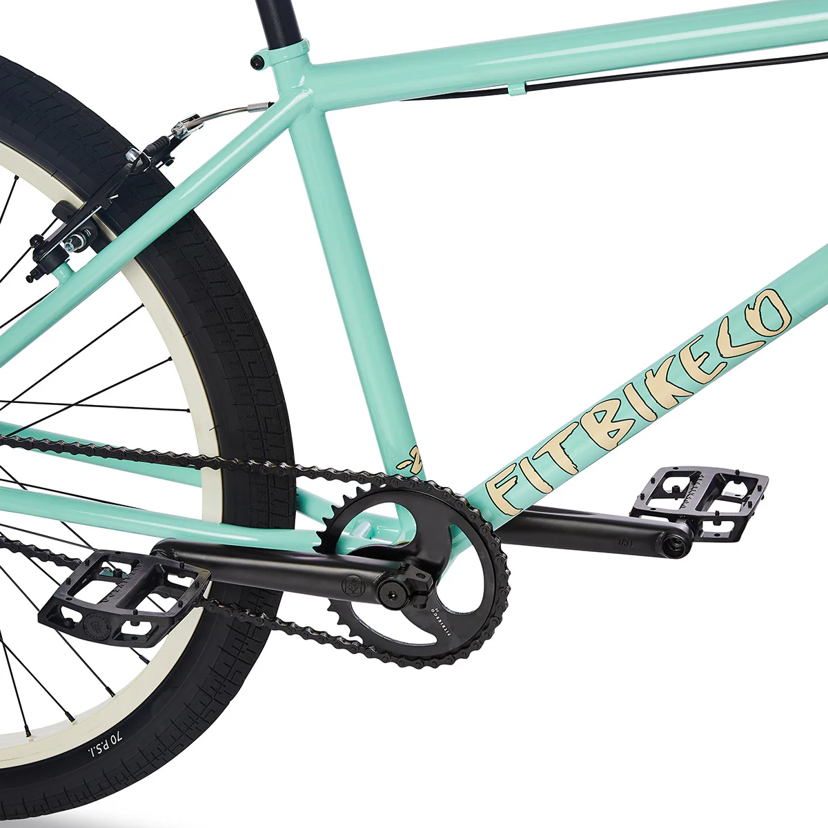 Fit CR 26 Complete BMX Bike - Sea Foam - Image 4