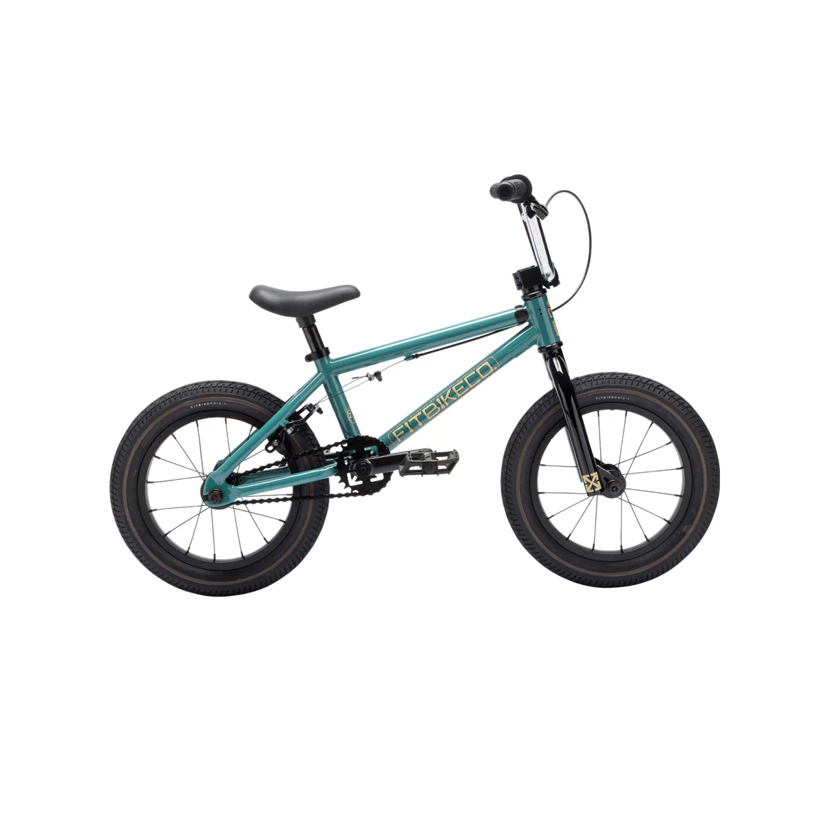 Fit 2026 Misfit 14 Complete BMX Bike - Dark Jade Green - Image 2