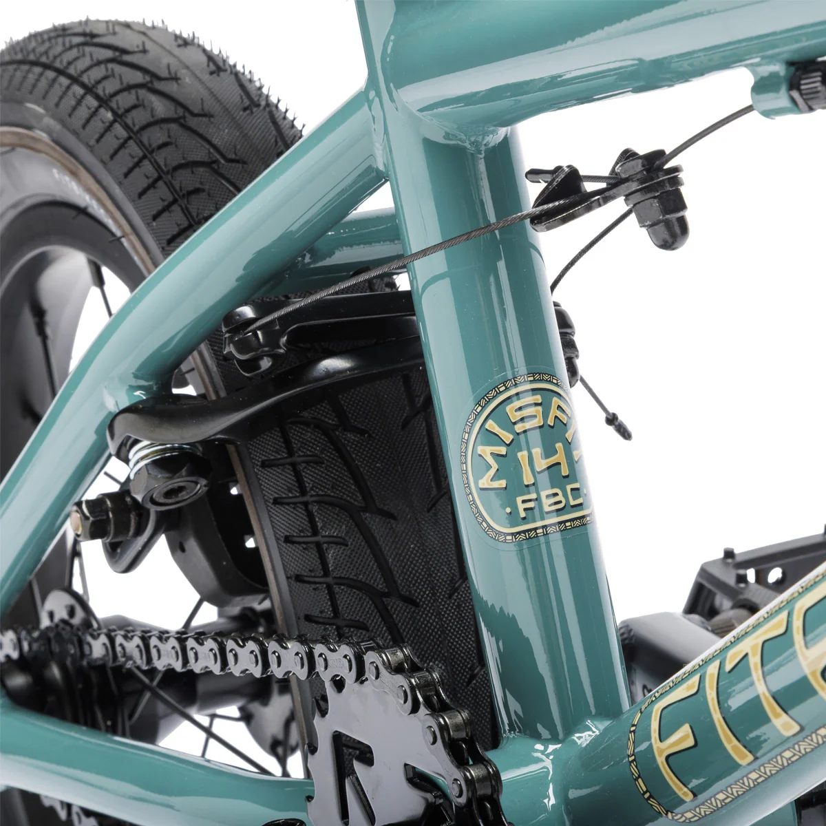 Fit 2026 Misfit 14 Complete BMX Bike - Dark Jade Green - Image 5