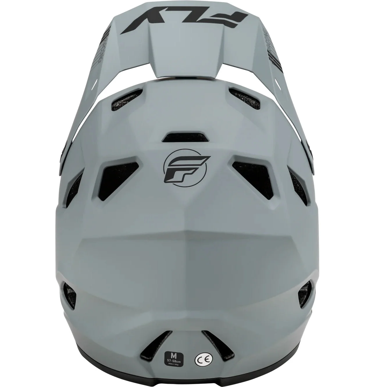 Fly Racing Rayce (2024) Full Face Helmet - Matte Grey - Image 2