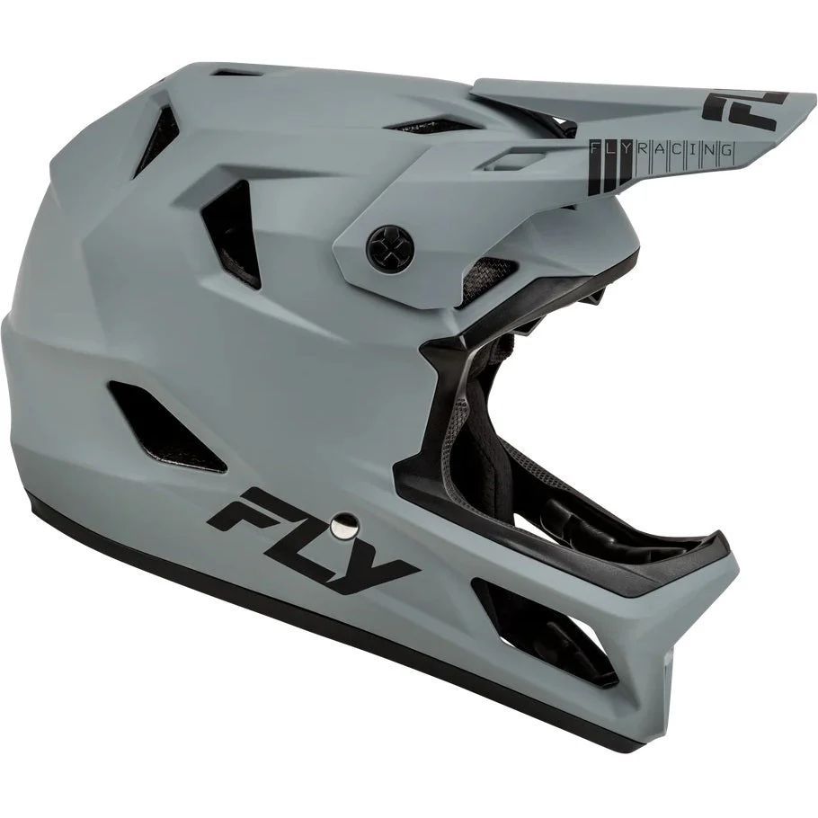 Fly Racing Rayce (2024) Full Face Helmet - Matte Grey - Image 4