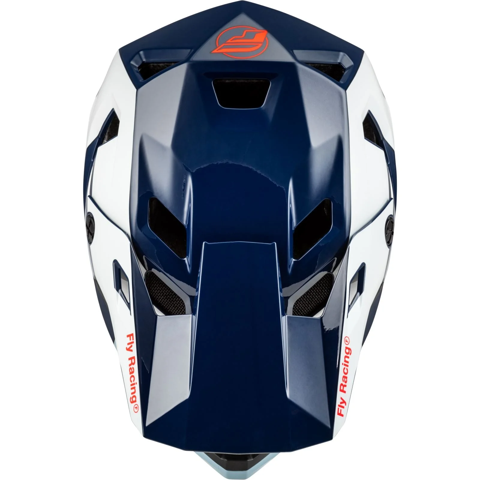 Fly Racing Rayce (2024) Full Face Helmet - Red/White/Blue - Image 3