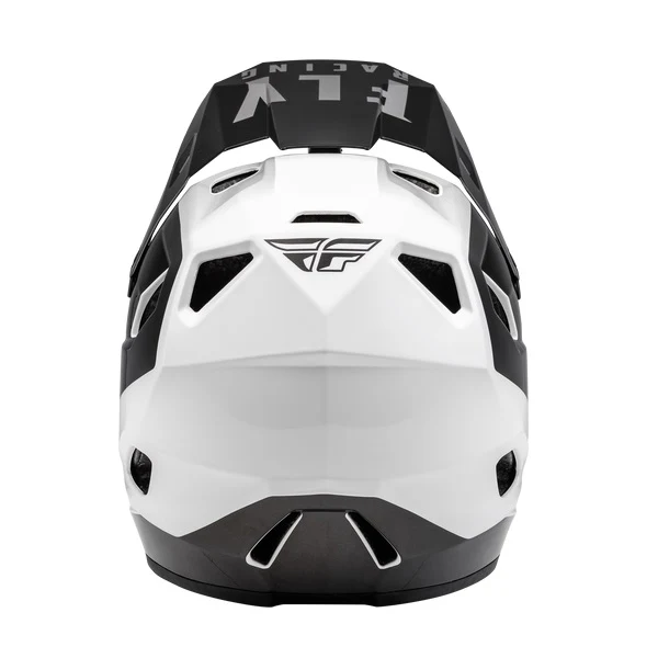 Fly Racing Rayce Full Face Helmet - Black/White - Image 2