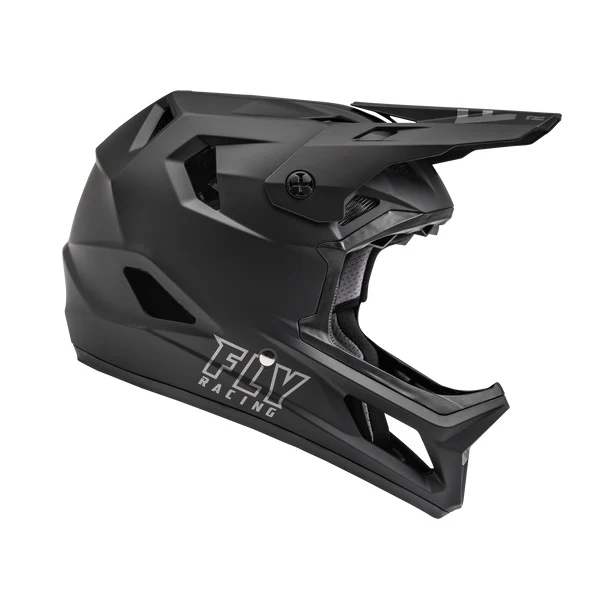 Fly Racing Youth Rayce Full Face Helmet - Matte Black - Image 4