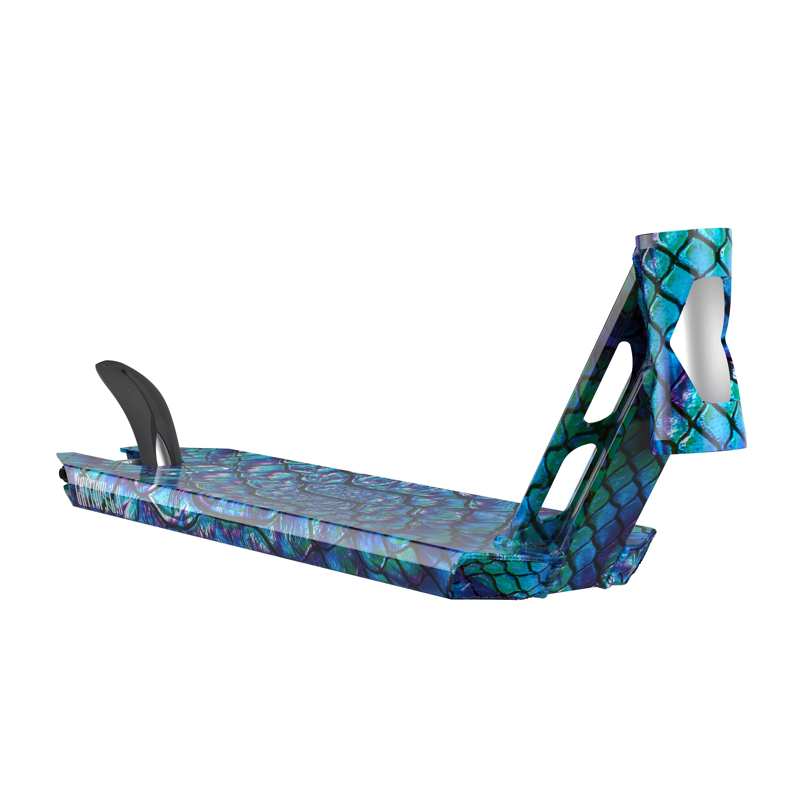 Fuzion Entropy 2.0 Scooter Deck 5″x19.5″ - Dragon Scale - Image 2