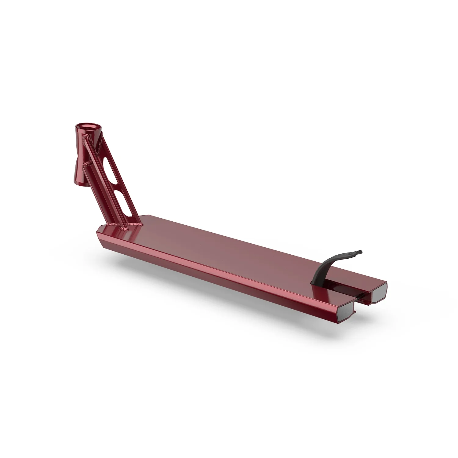 Fuzion Entropy Boxed Pro Scooter Deck - Burgundy - Image 2