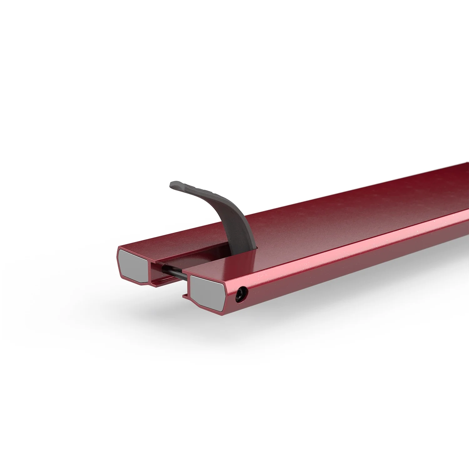 Fuzion Entropy Boxed Pro Scooter Deck - Burgundy - Image 4
