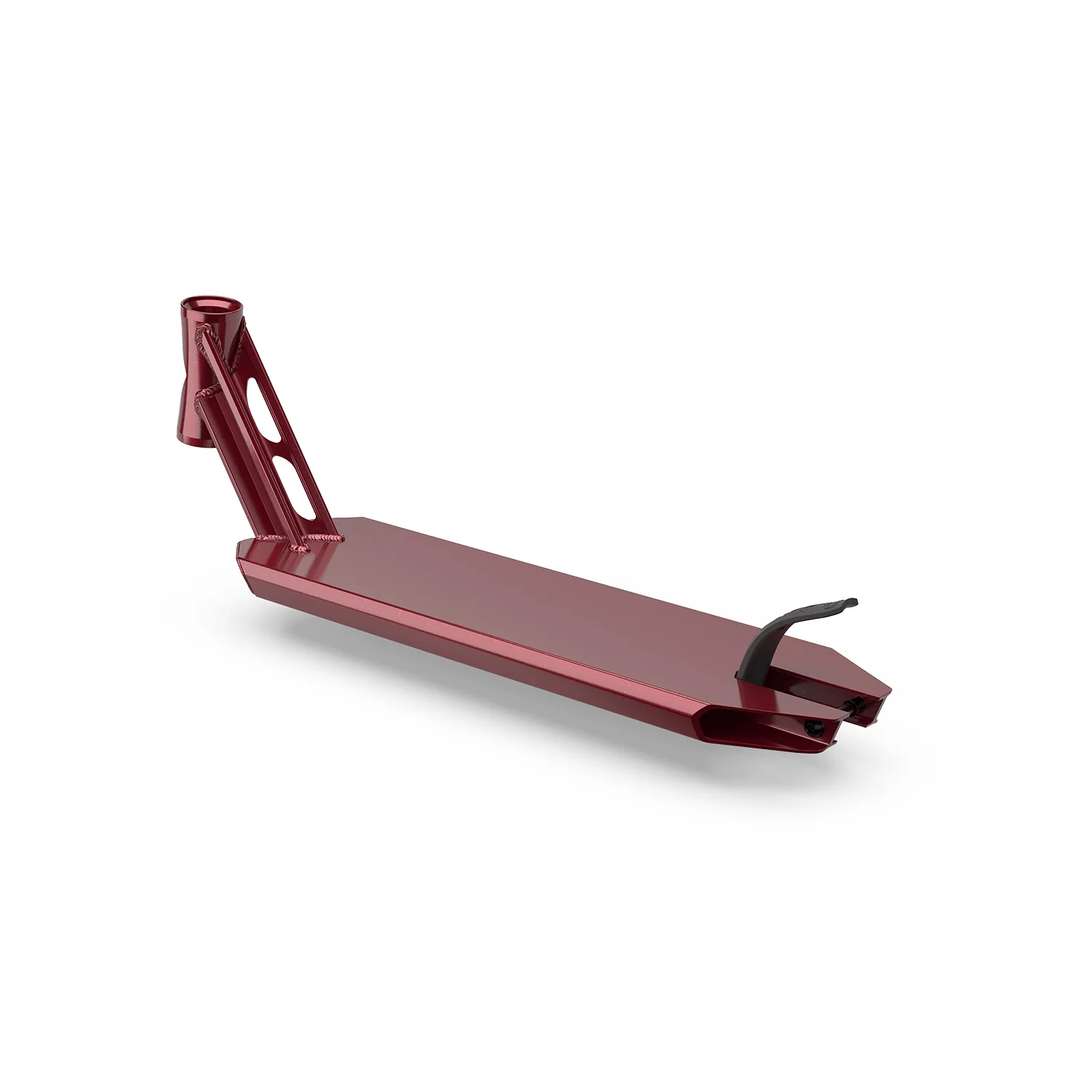 Fuzion Entropy Pro Scooter Deck - Burgundy - Image 2