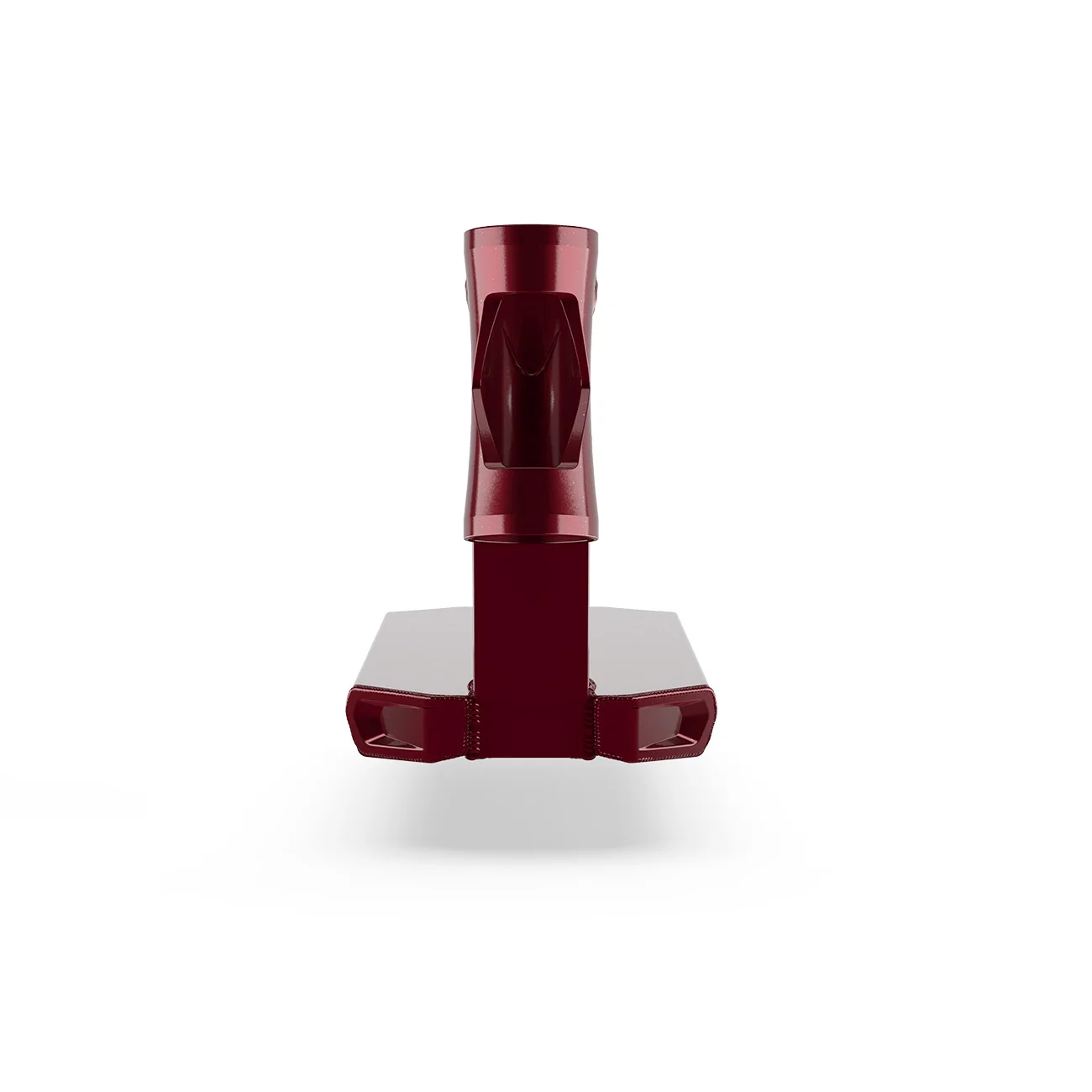 Fuzion Entropy Pro Scooter Deck - Burgundy - Image 4