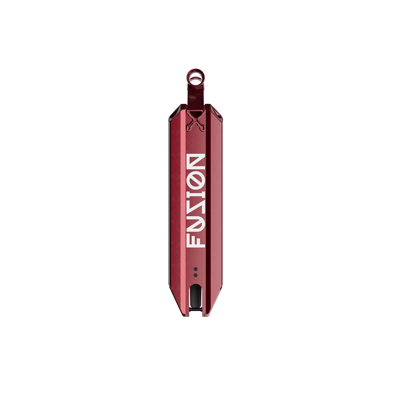 Fuzion Entropy Pro Scooter Deck - Burgundy - Image 5