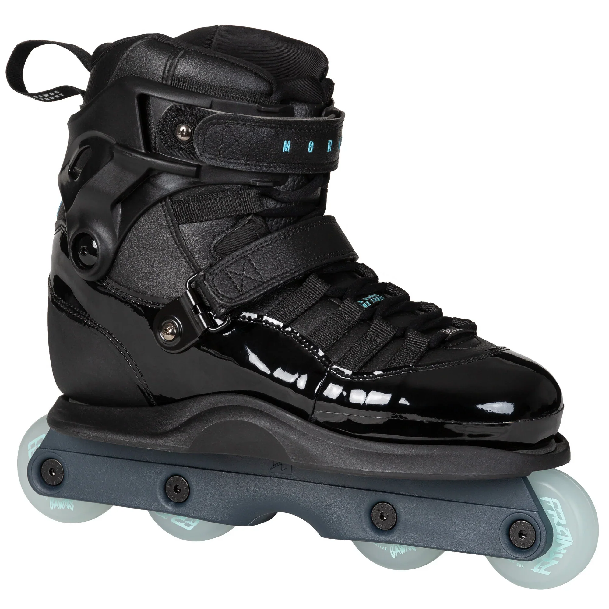Gawds FM 5 Aggressive Inline Skates Complete - Black - Image 2