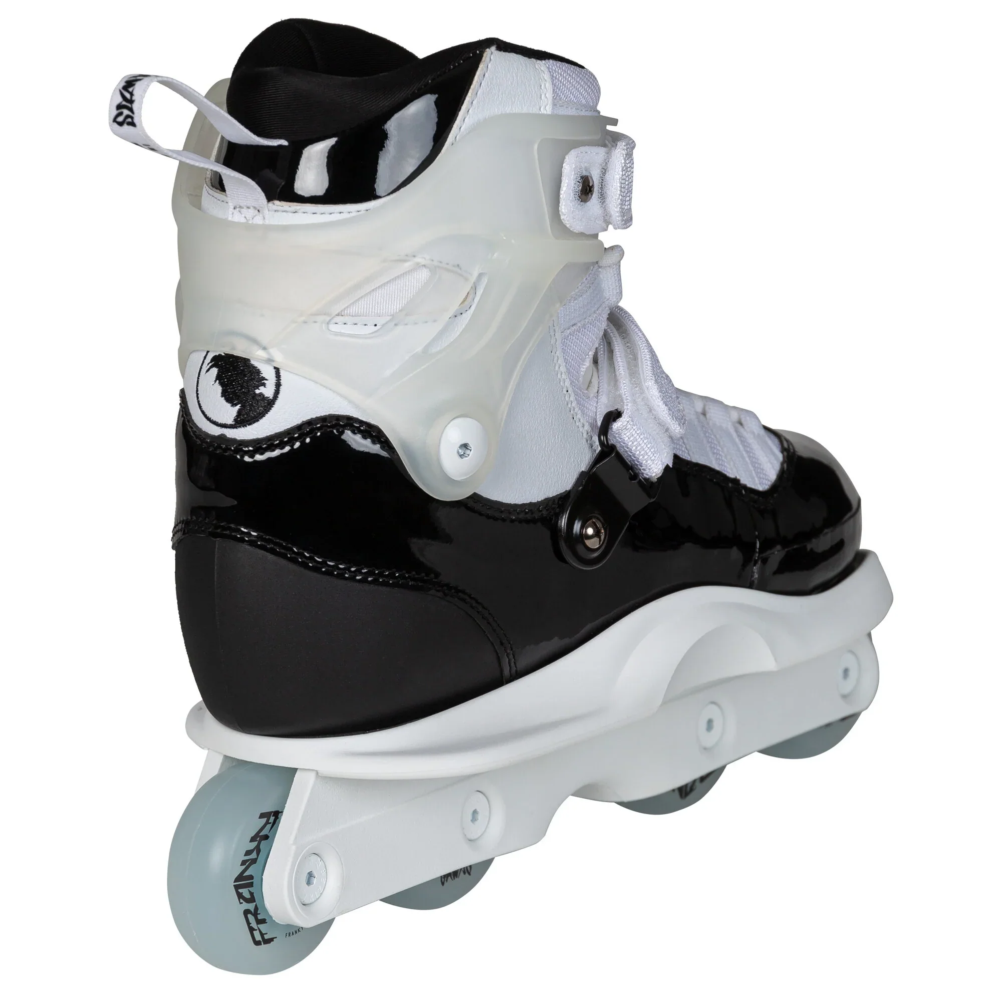Gawds FM 5 Aggressive Inline Skates Complete - White/Black - Image 3
