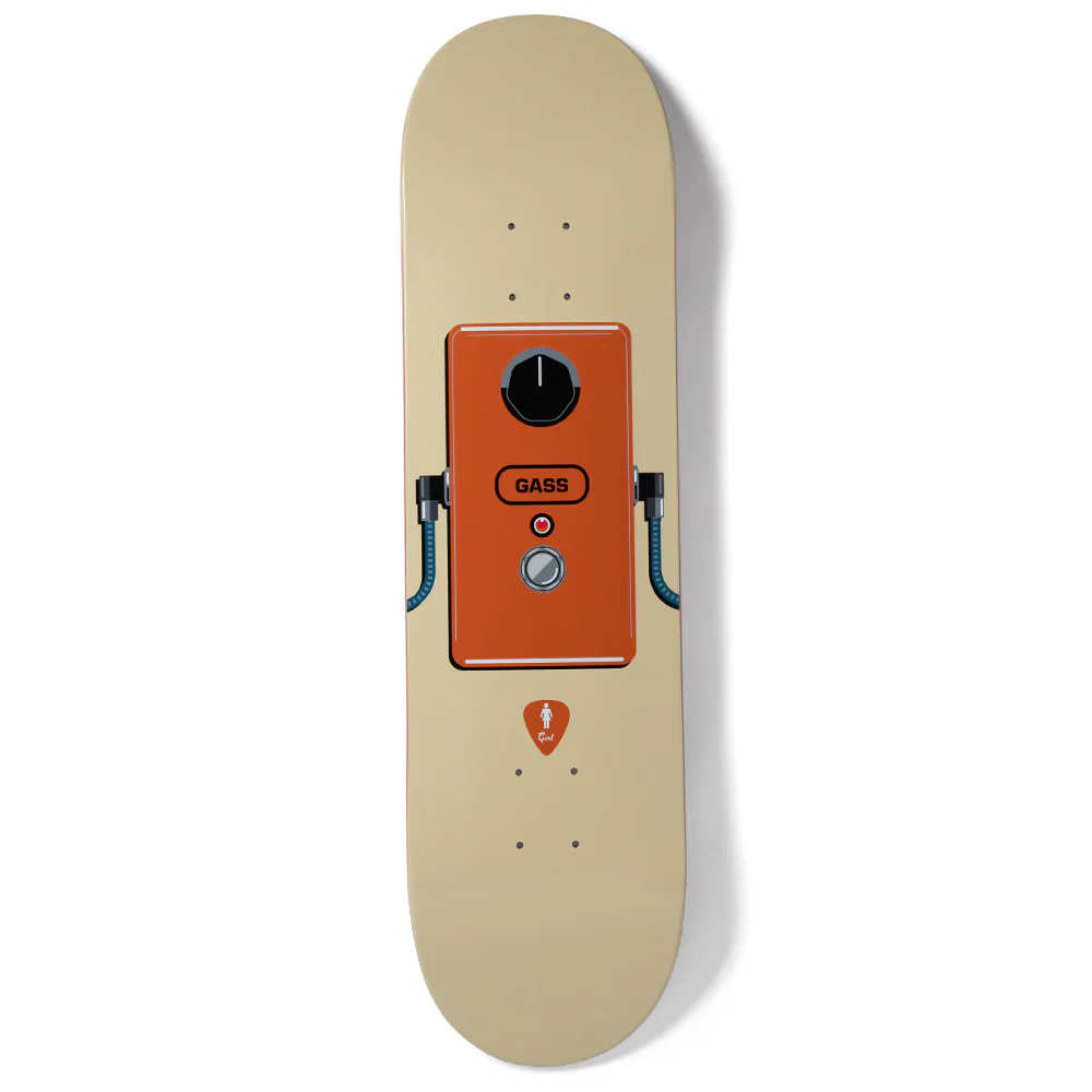 Girl Gass Stomp Skateboard Deck - 8.5″