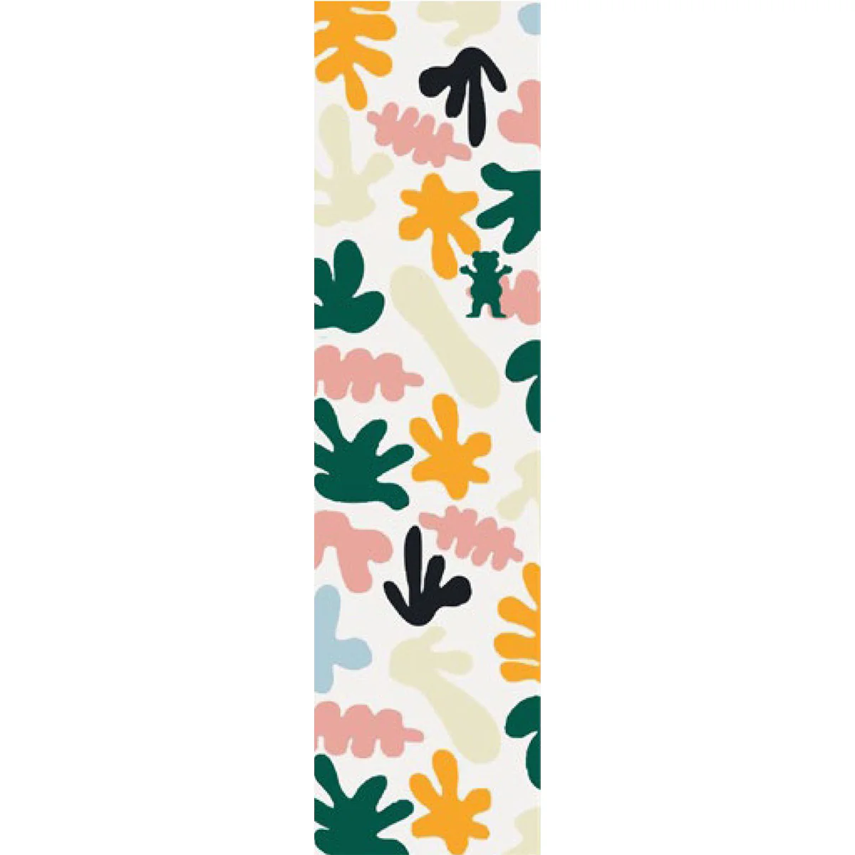 Grizzly Amoeba OG Bear Single Sheet Griptape - 9"x33"