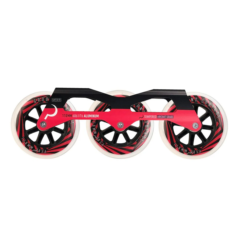 Ground Control FSK V3 Complete Tri Frame 110mm 85a - Red/Black