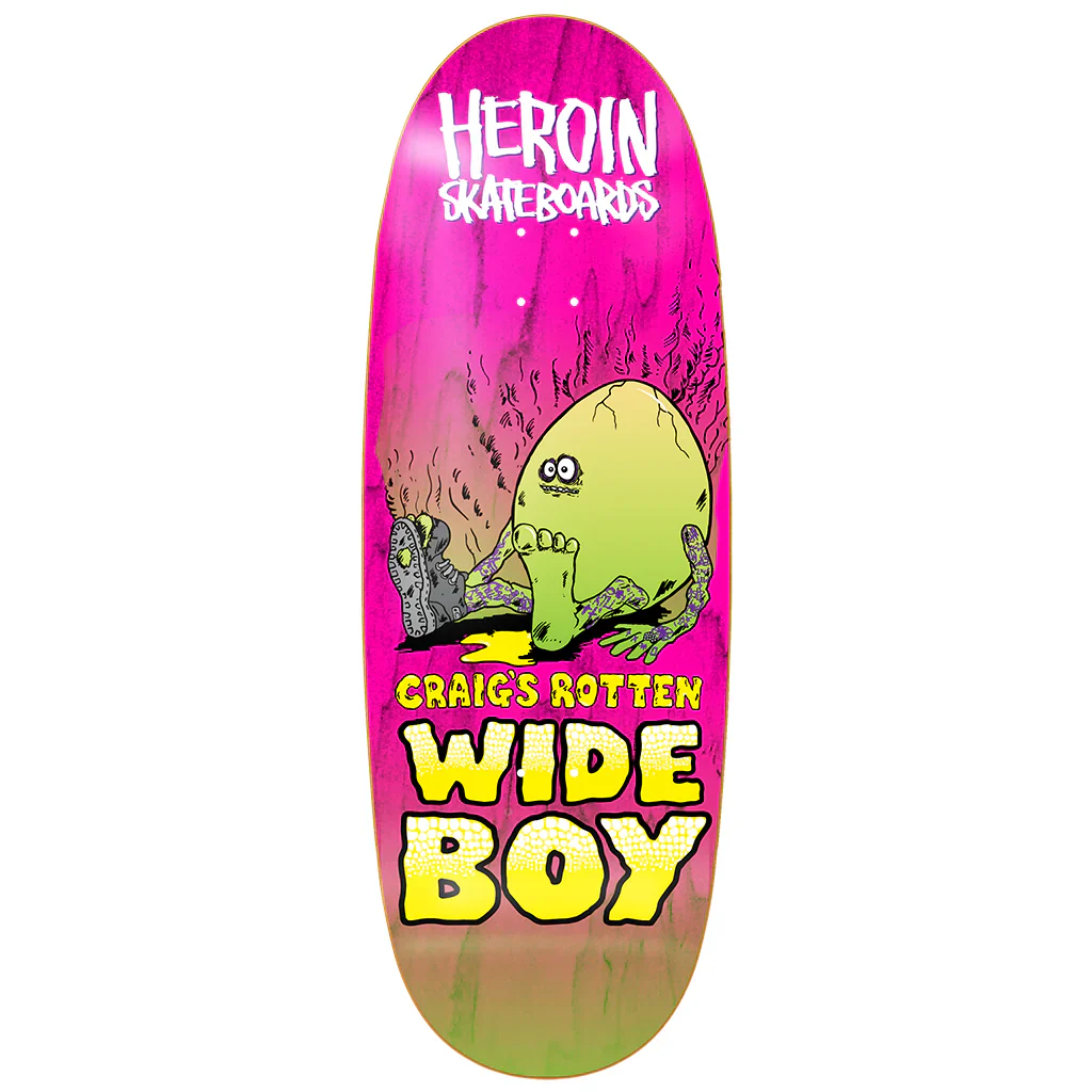 Heroin Craig Questions Rotten Wide Boy Deck - 10.75″