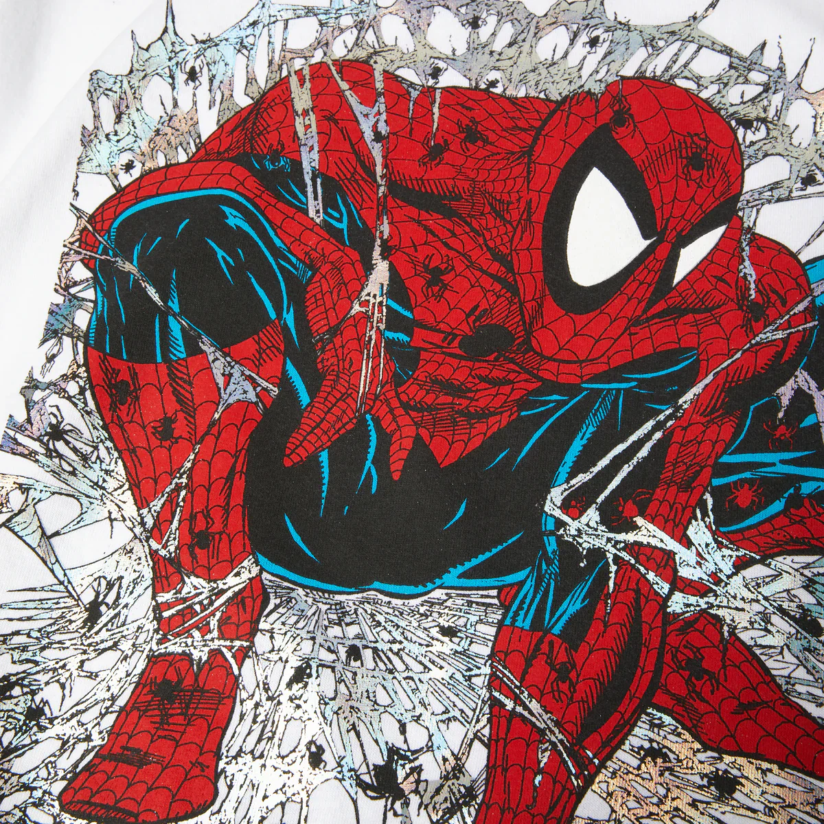 HUF x Marvel Spider-Man Arachknight SS T-Shirt - White - Image 4