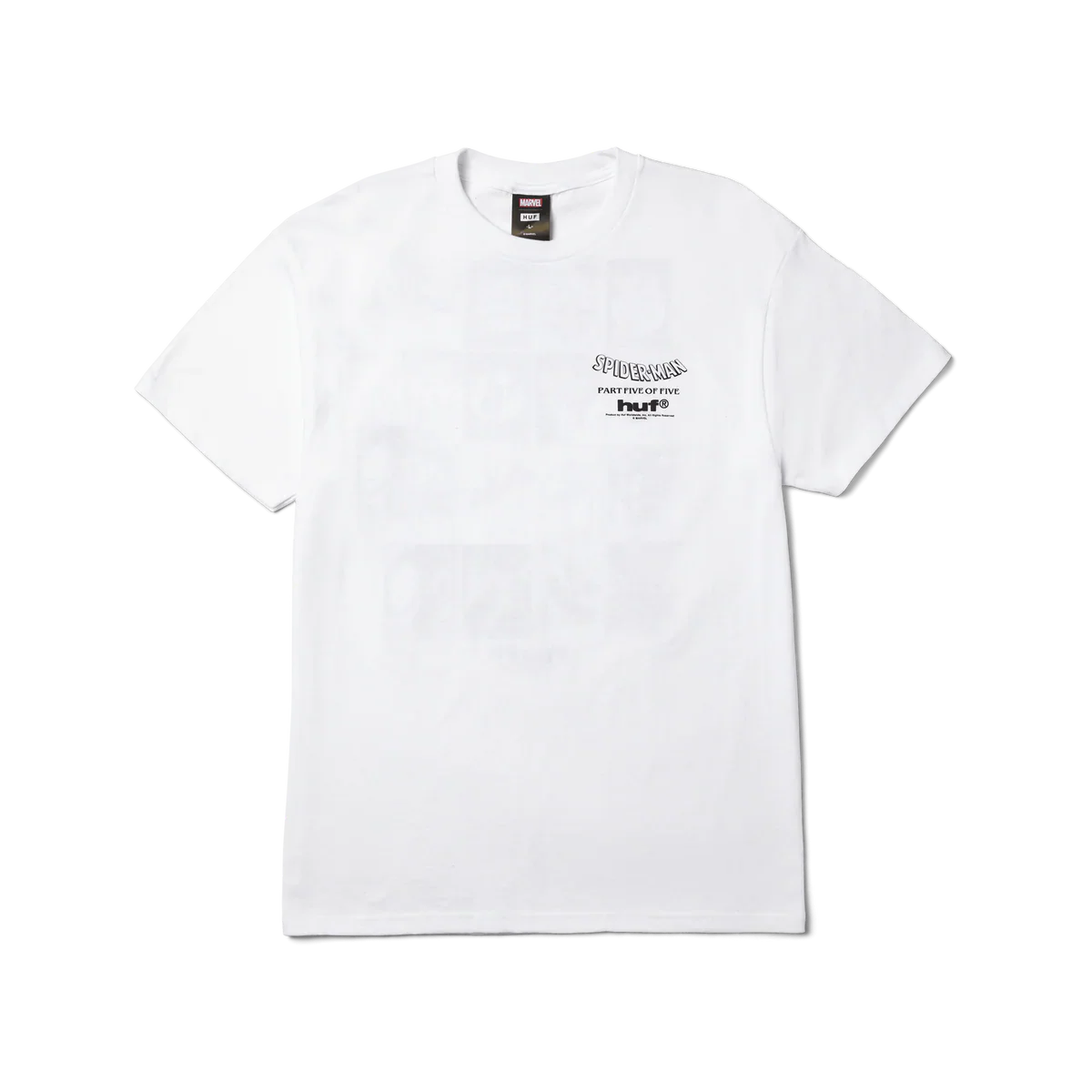 HUF x Marvel Spider-Man Collector T-Shirt - White - Image 2
