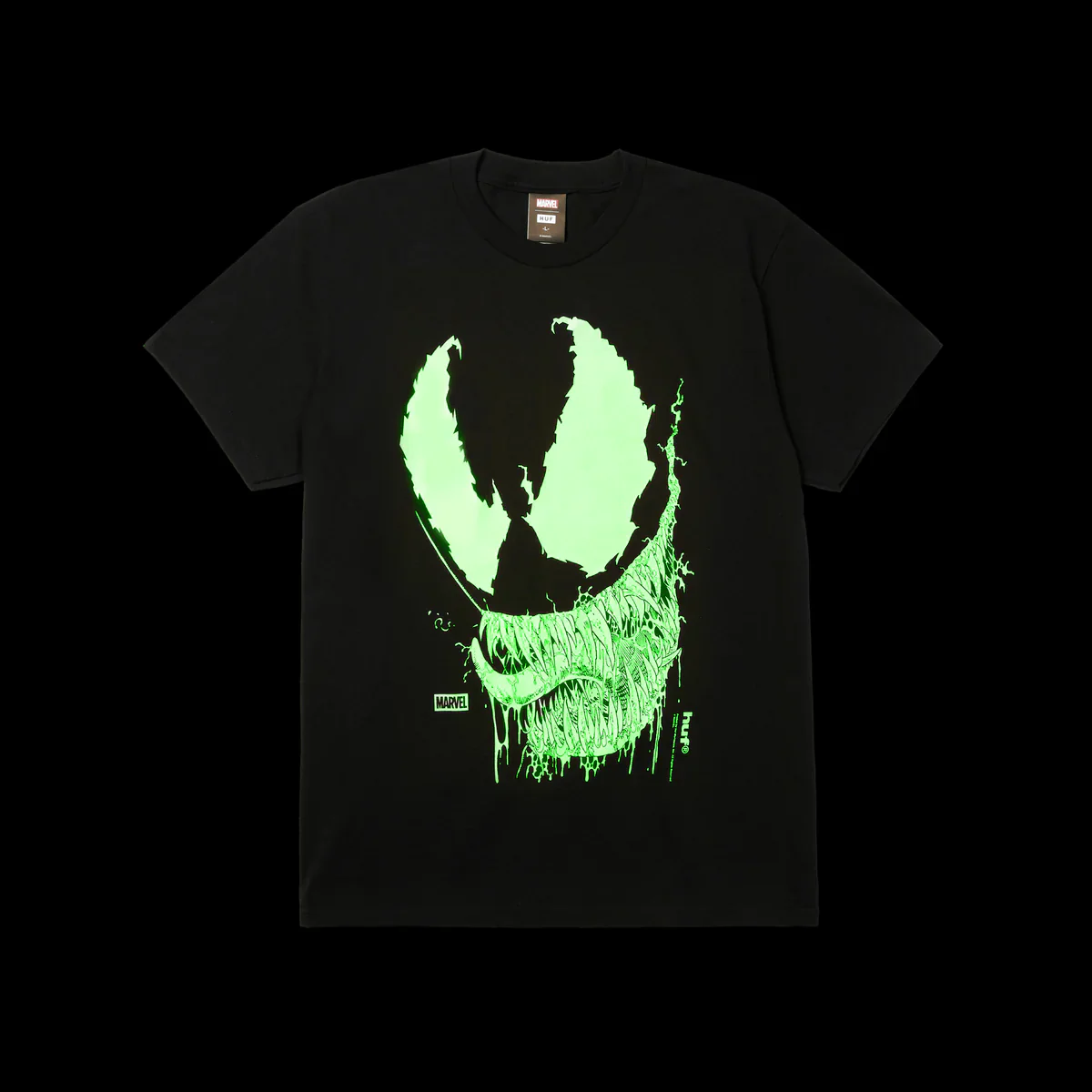 HUF x Marvel Spider-Man Vile SS T-Shirt - Black - Image 2