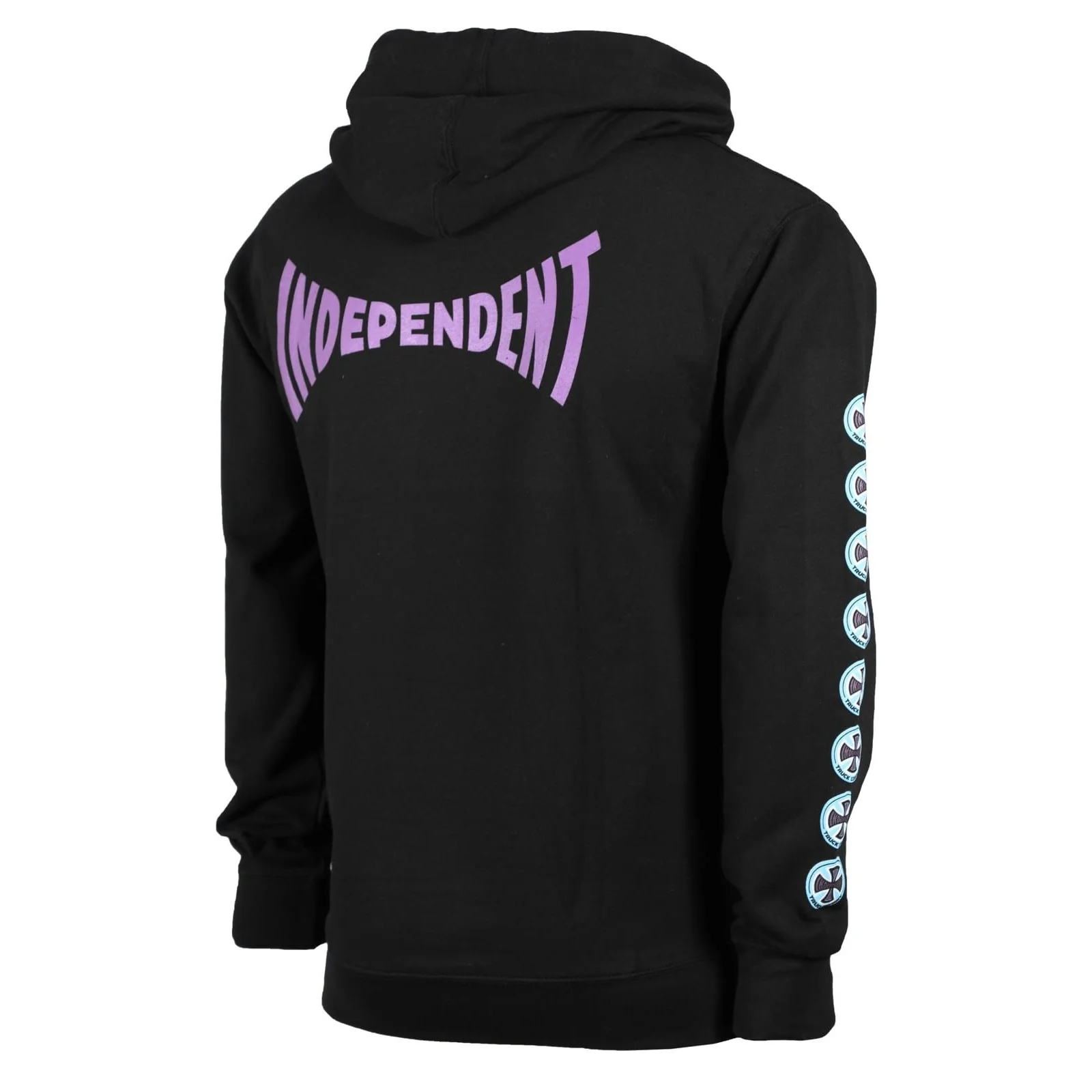 Independent Chroma Pullover Hooded Mens Sweatshirt - Black - Image 2