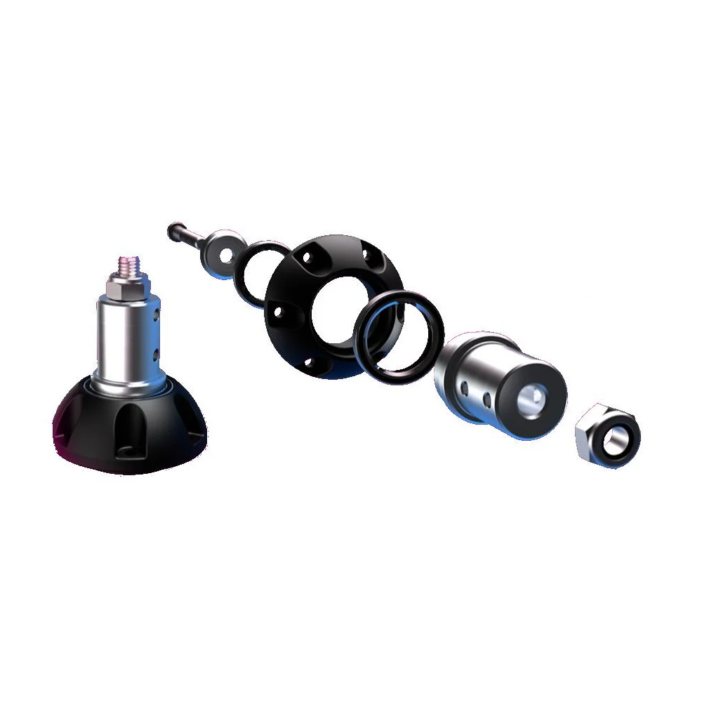 Indo Trampoline Scooter Headset - Black - Image 3