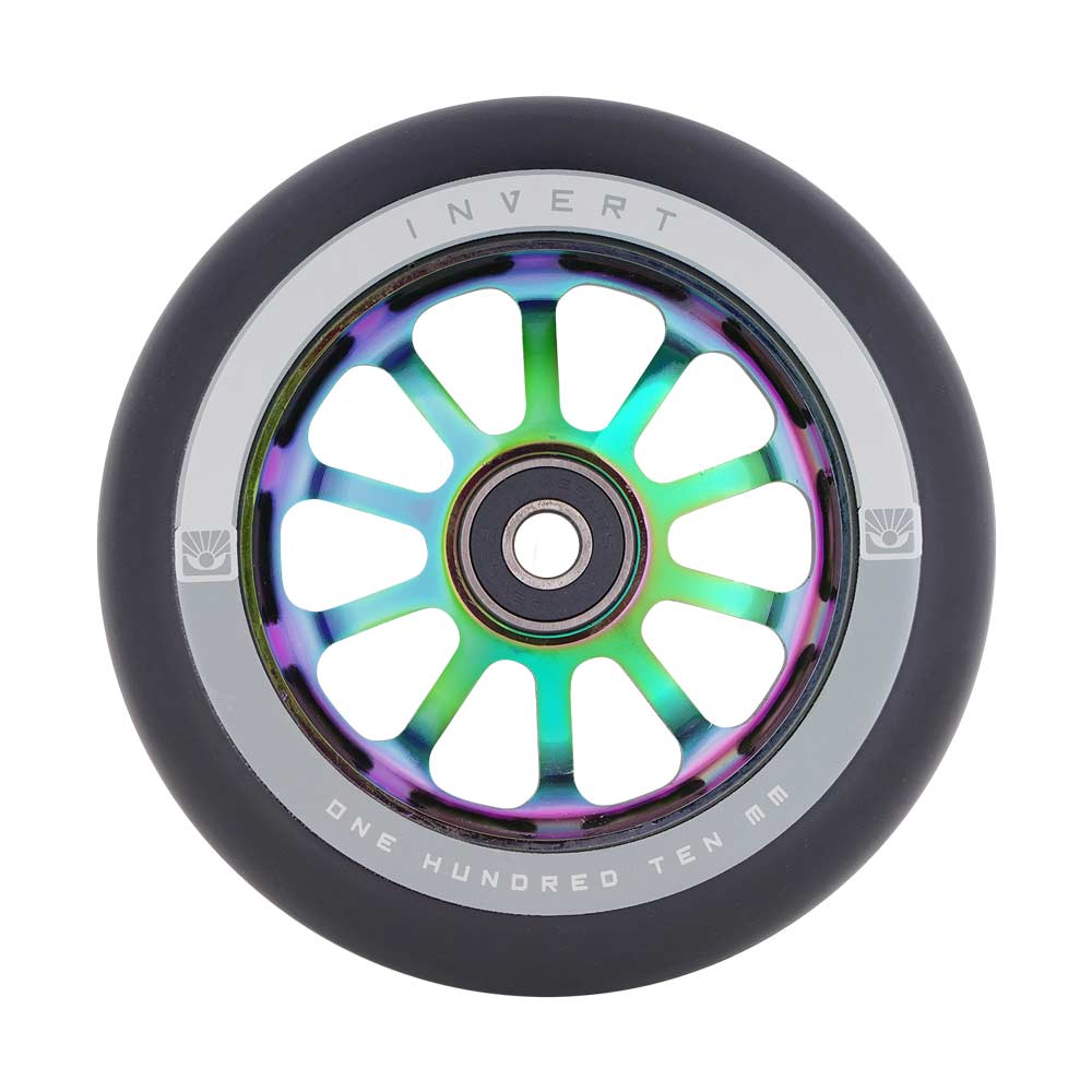 Invert Supreme 3-10-14 Complete Scooter - Black/Neo Green - Image 12