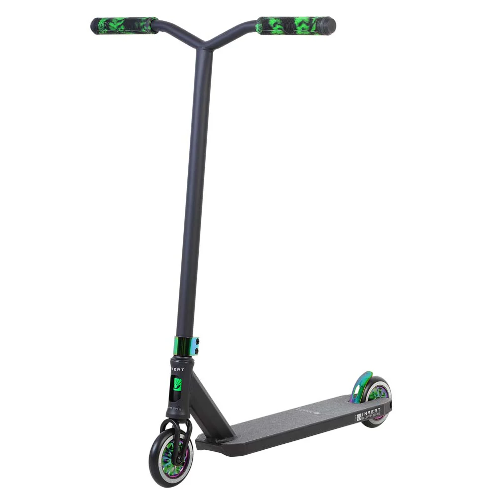 Invert Supreme 3-10-14 Complete Scooter - Black/Neo Green - Image 3