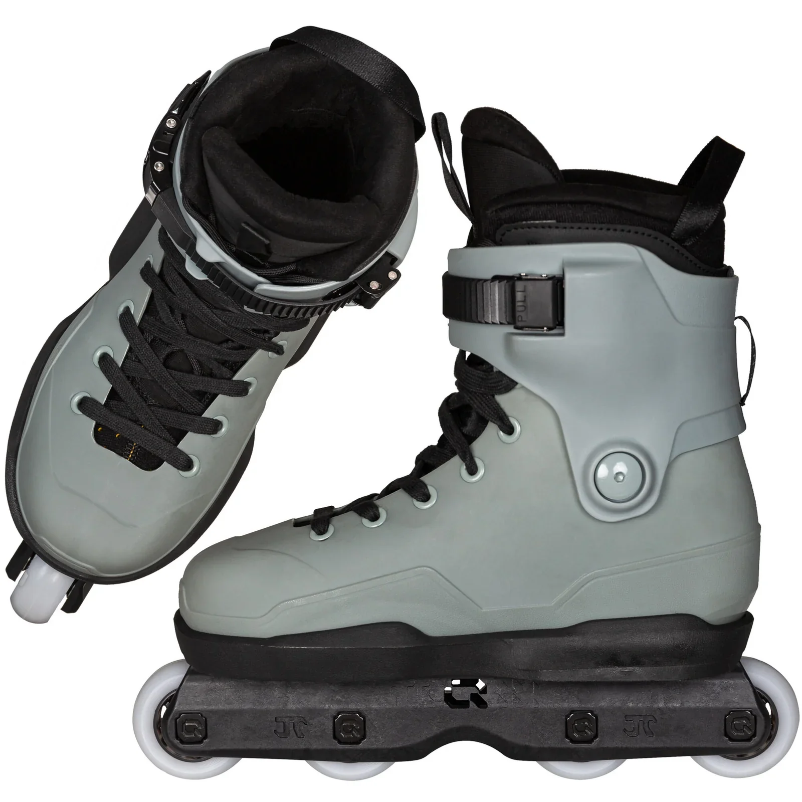 IQON ACT AG Team Aggressive Inline Skates Complete - Grey/Black - Image 4