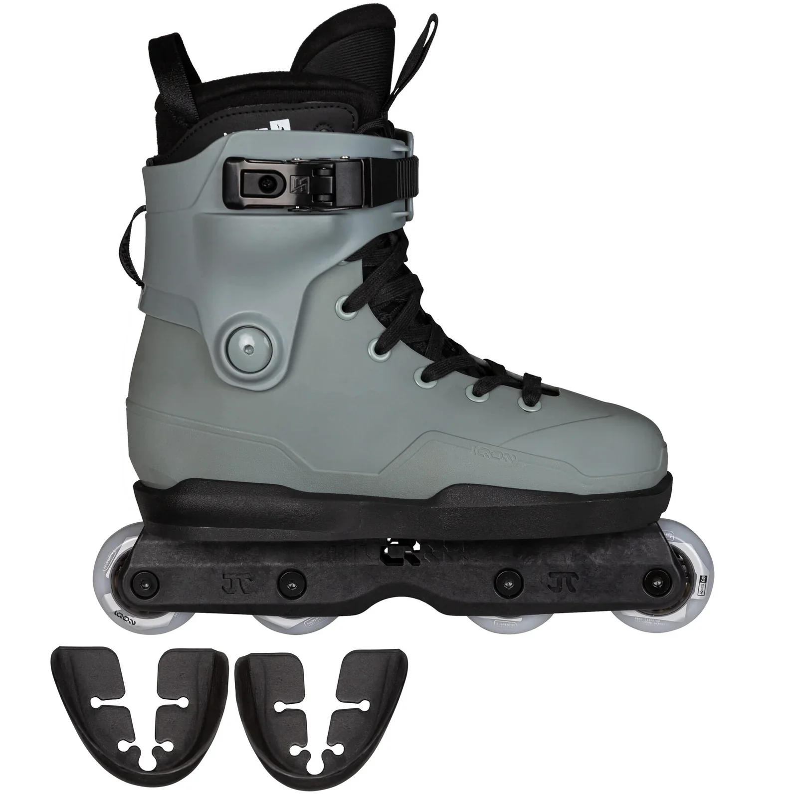 IQON ACT AG Team Aggressive Inline Skates Complete - Grey/Black - Image 6