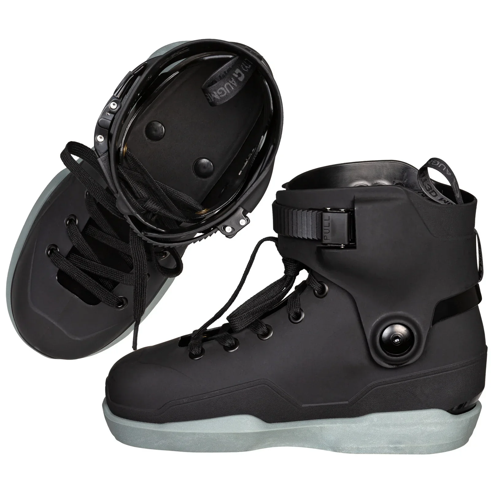 IQON ACT Interlink Skates Boot Only - Black/Grey - Image 4